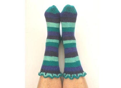 Crenulation Socks