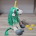 Uma the Unicorn - UK Terminology - Amigurumi