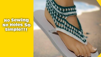 Crochet Flip Flop Sandals