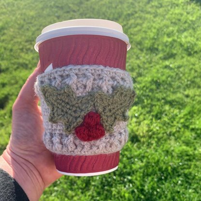 Christmas coffee cosy