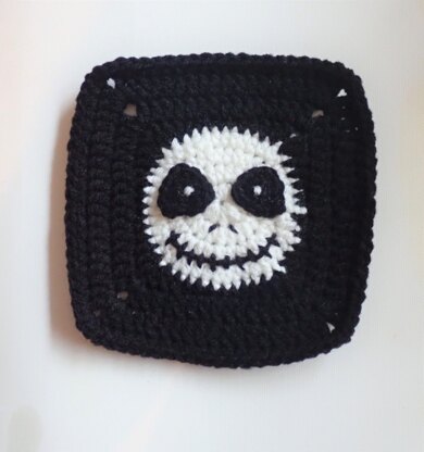 Skull Granny Square