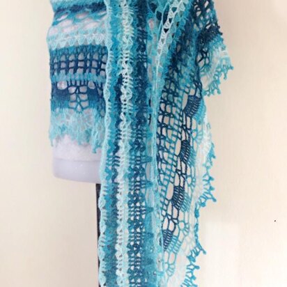 Ocean Lace Wrap