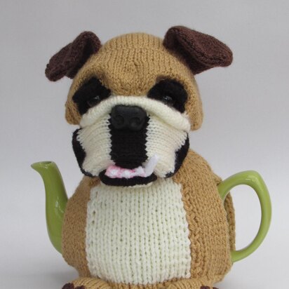 British bulldog tea cosy