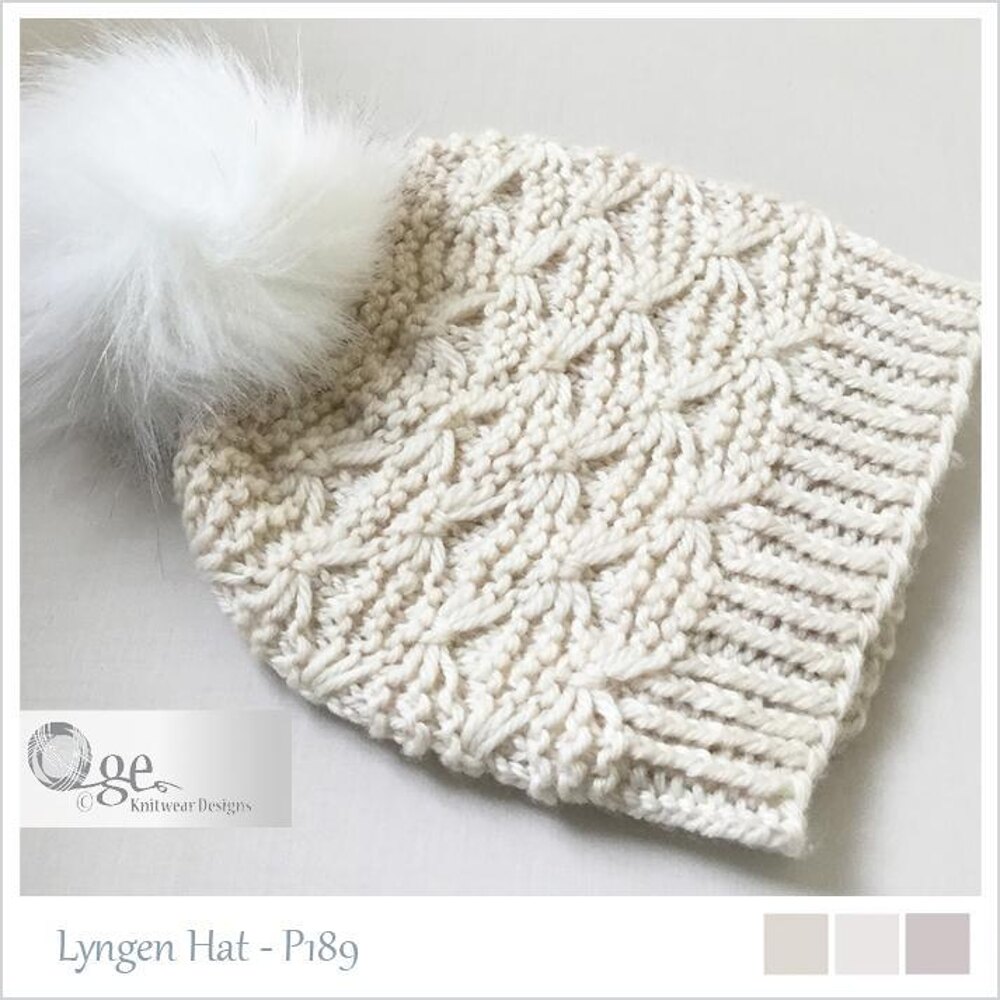 帽子 y.a.r.n kint hat Lyngen Hat - P189 at WEBS | Yarn.com