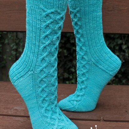 Robin's Egg Socks