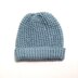 Easy Baby Hat | Seed Stitch Newborn Beanie
