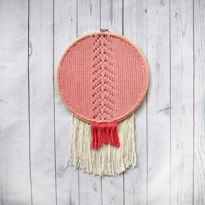 Chevron Fringe Wall Hanging (2015010-2)