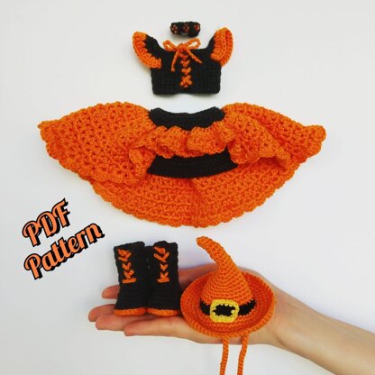 Crochet amigurumi doll pattern Astrid, Halloween crochet, Amigurumi doll base, (Deutsch, English, Français)