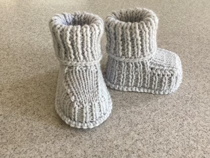 Baby Rib Booties Unisex