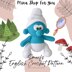 Smurf  Amigurumi Crochet Pattern: 5-inches Doll (English PDF)