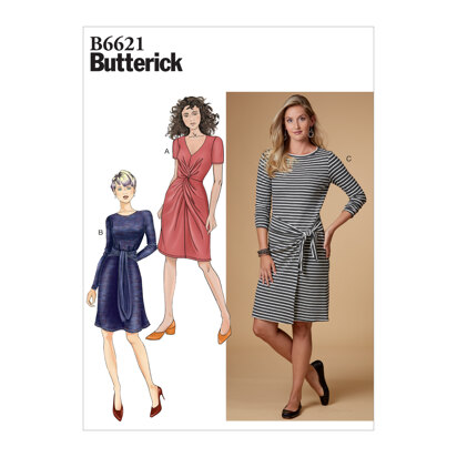 Butterick Misses' Dress B6621 - Sewing Pattern