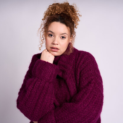 Aeron in MODE at Rowan Mohair Soft - Downloadable PDF