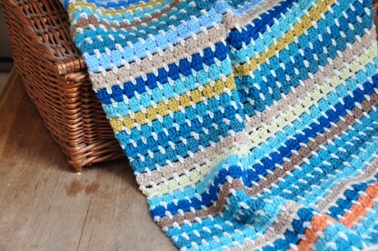 Granny Block Baby Blanket