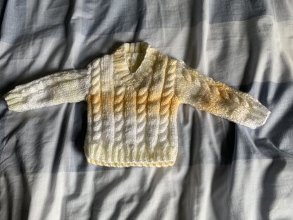 Baby V-Neck Jumper