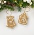Crochet Christmas gingerbread ornaments pattern Amigurumi holiday decor
