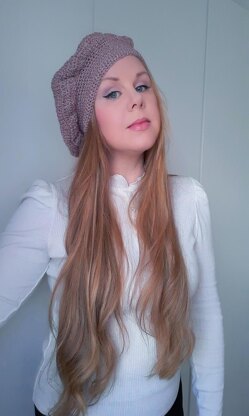 Crochet Parisian French Beret Pattern