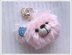Mohair Bear-Bag Charm and Needle Felting