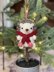 Hedgehog Christmas Ornament