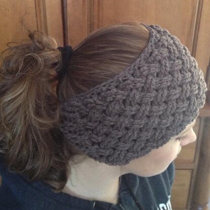 Diagonal Weave Headband