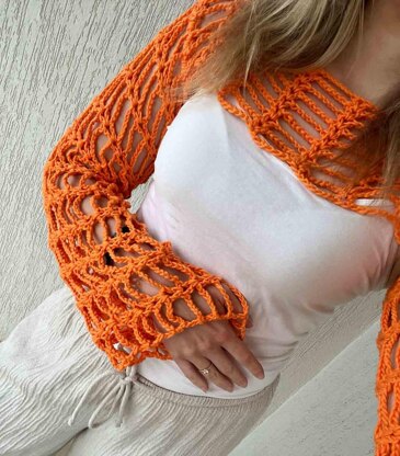 Positano Mesh Shrug