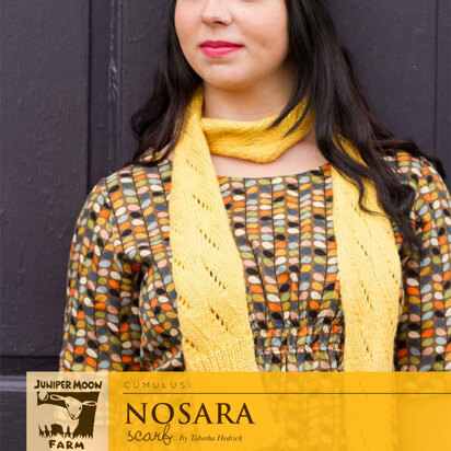 Nosara Scarf in Juniper Moon Farm Cumulus - J31-04