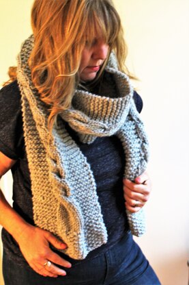 Storm Cable Scarf