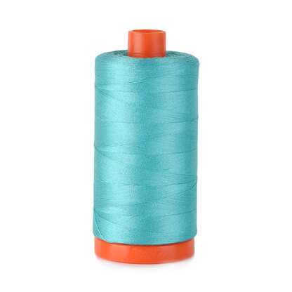 Mako Cotton Thread (50wt), Aurifil - Aluminum