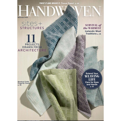 Handwoven Magazine September/October 2023