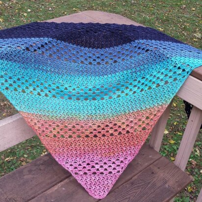 Heaven and Earth Shawl