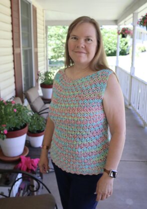 Bonnie's Lacy Summer Top