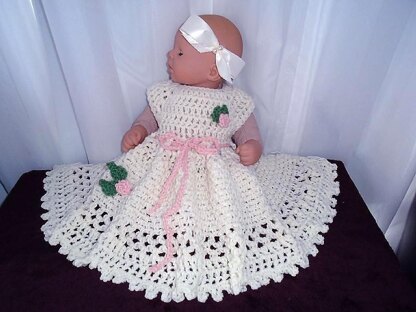 774 RoseBud  Baby and Girl's Dress
