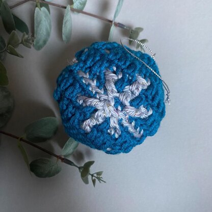 Snowflake Bauble