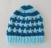 Amity - Babies two colour slip stitch beanie