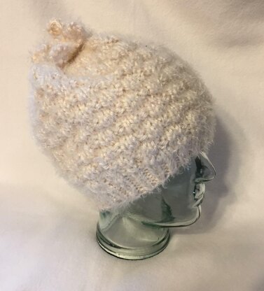 Fuzzy Yarn Cap