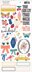 American Crafts Maggie Holmes Sweet Story Cardstock Stickers 94/Pkg - 622214