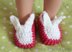 Bitty Bunny Doll Slippers