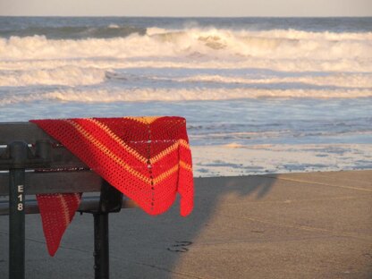 Three Triangles Shawl