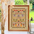 Historical Sampler Company Autumn Band Sampler Cross Stitch Kit - 21cm x 28cm