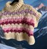Polo Neck Crochet Jumper