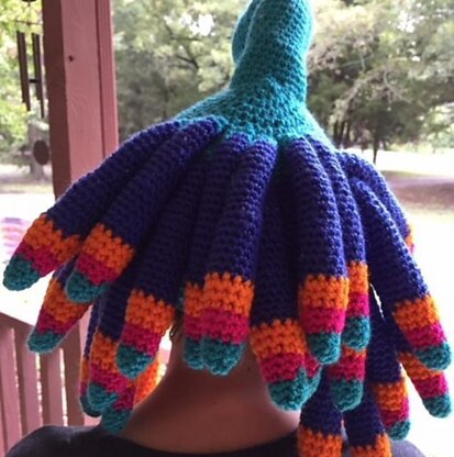 Birdbrain Peacock Hat