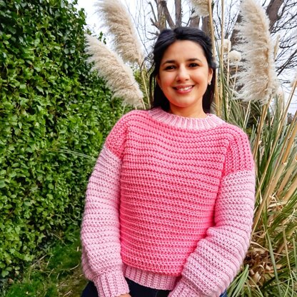 Bubblegum Jumper Crochet pattern by Leonela Cevallos