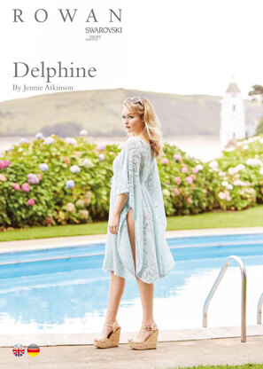 Delphine Cover-Up Top in Rowan Fine Lace - ROC010 - Downloadable PDF