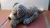 Sleeping dog puppy amigurumi crochet pattern