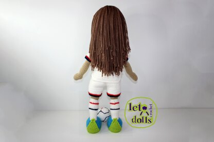 Tobin, XLarge Crochet Doll Pattern