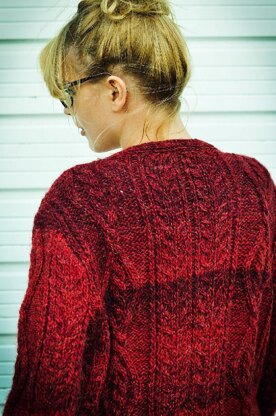 Winter Warmer / Aran Style Cardigan