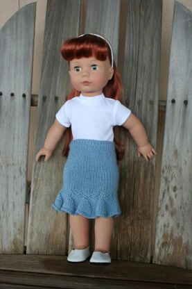 18" Doll Flare Skirt
