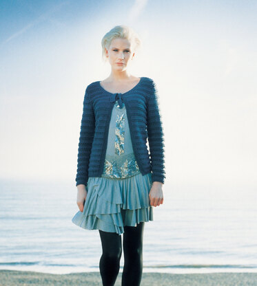 Sadie Cardigan in Rowan Wool Cotton