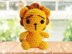 Little lion crochet pattern