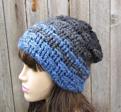 Crochet men's hat