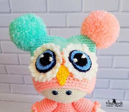 Hat Owl for doll